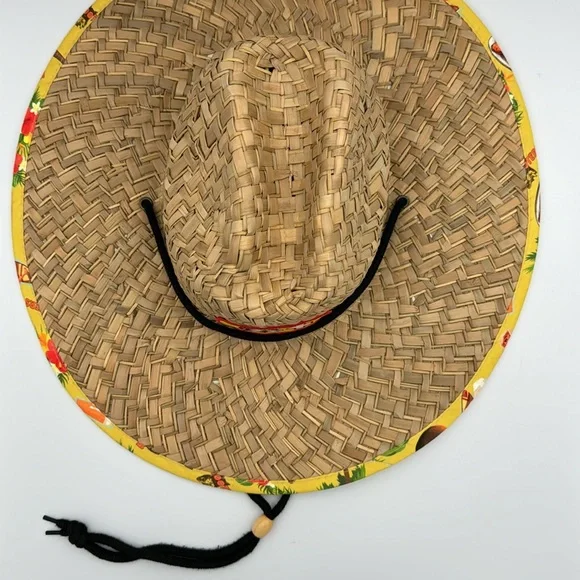 Hooters‎ Beach Lifeguard Straw Hat NWT RARE